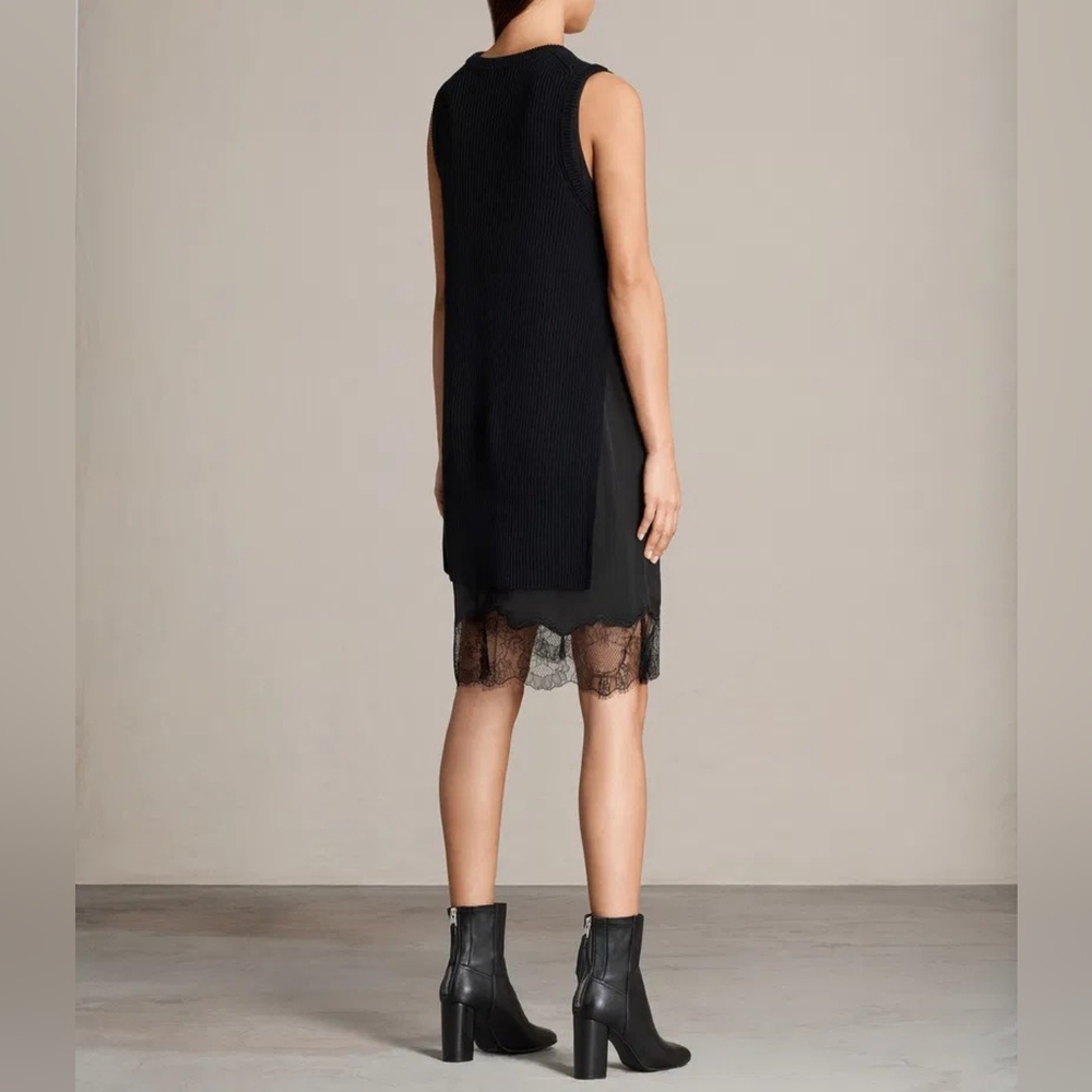 BNWT ALL SAINTS ELOISE SLIP DRESS, SIZE MEDIUM - Picture 2 of 16